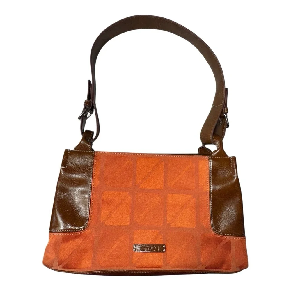 Nine & Co Tangerine Orange Small Handbag Purse